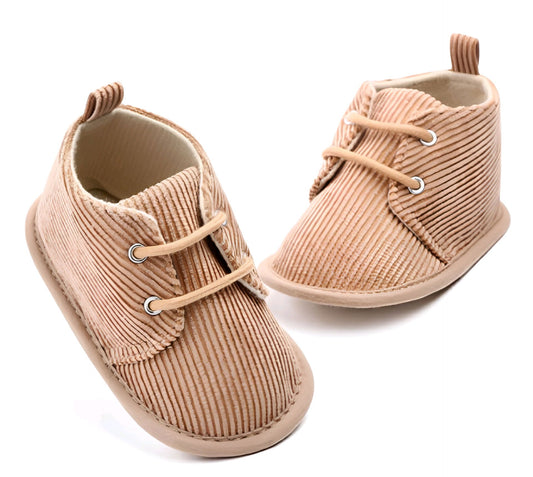 Ribbed Baby Shoes