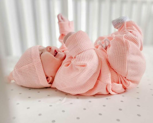 Baby Doll Pink Waffle Set