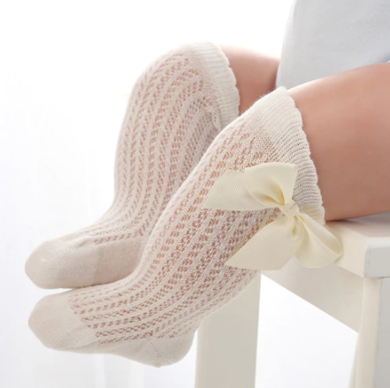 Ivory Lace Socks
