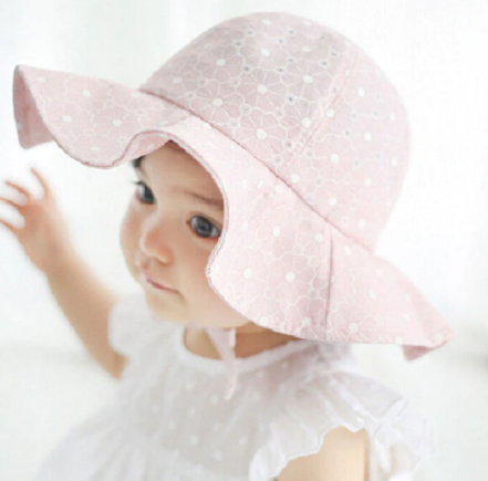 Baby Sun Hat - Pink